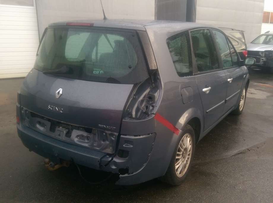 Renault Scenic 2003-2009 (Type II) , Motorkode: K9K-732, Girkassekode: 