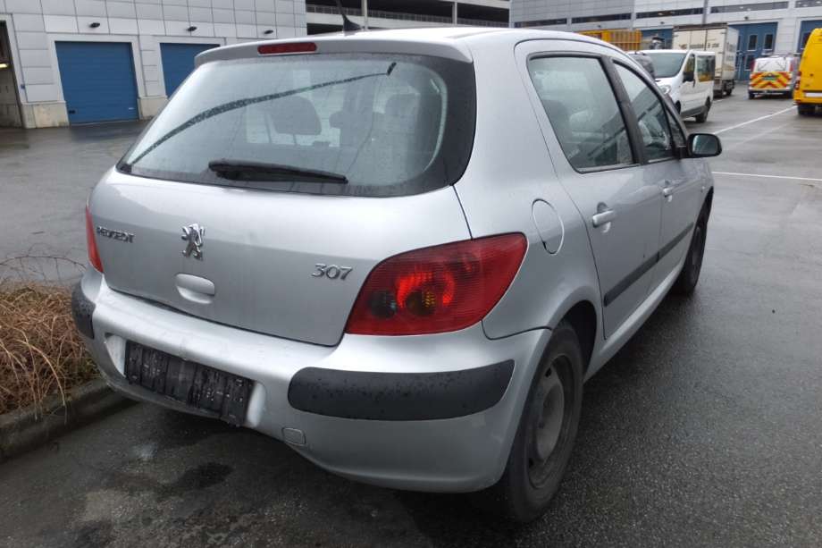 Peugeot 307 2001-2004 (Fase 1) delebil , Motorkode: NFU, Girkassekode: %