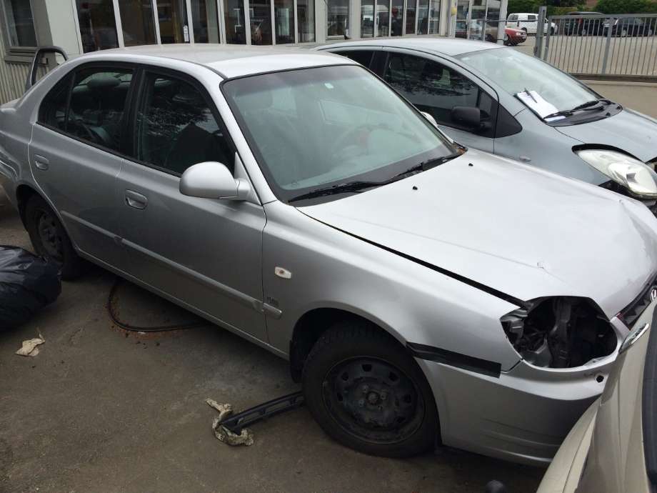 Hyundai Accent 2003-2006 (Type II, Fase 2) , Motorkode: D3EA, Girkassekode: GJ95