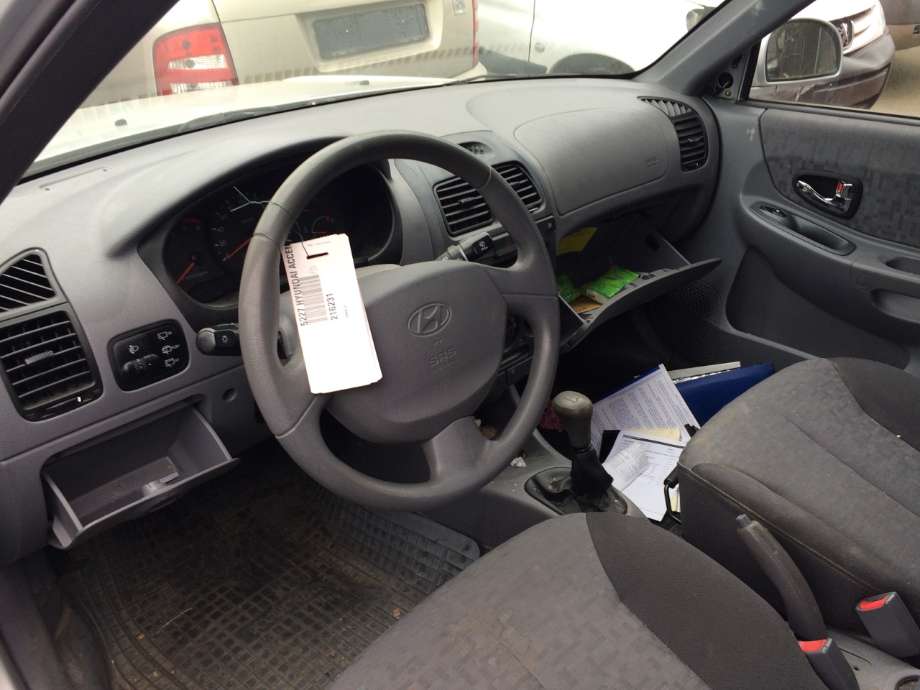 Hyundai Accent 2003-2006 (Type II, Fase 2) , Motorkode: D3EA, Girkassekode: GJ95