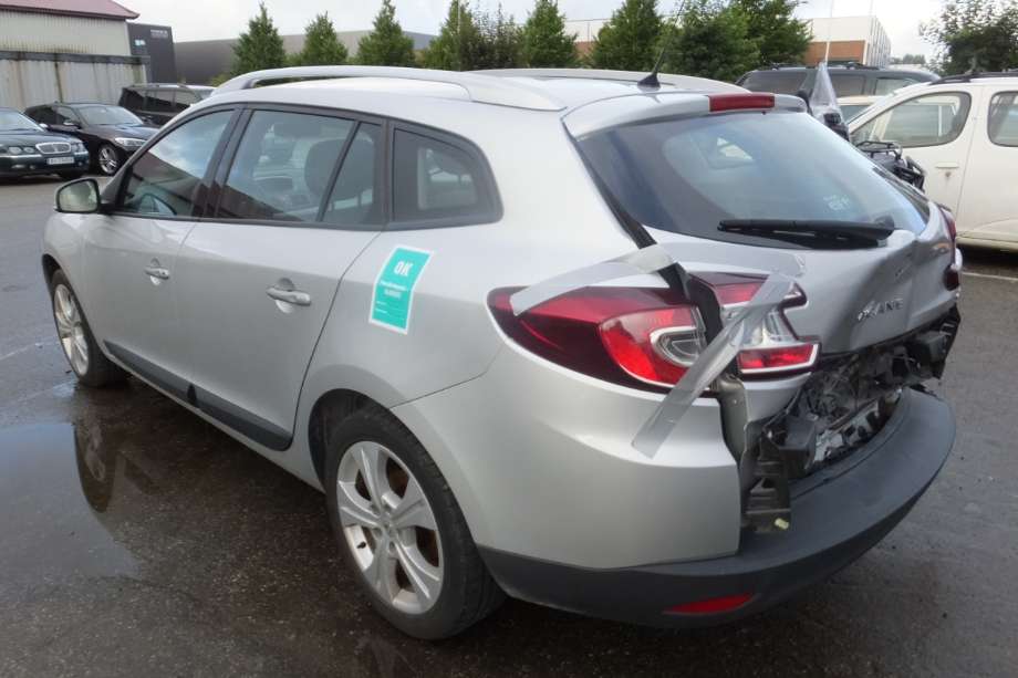Renault Megane 2009-2016 Type III , Motorkode: K9K-834, Girkassekode: JR5