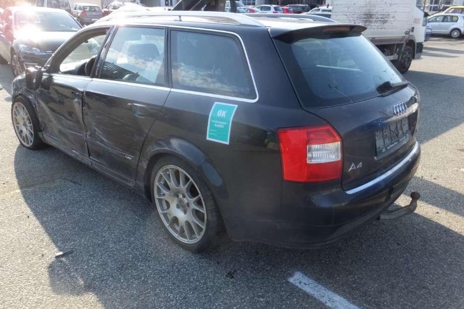 Audi A4 2001-2004 (Type II) (B6) (B6), Motorkode: AVF, Girkassekode: HCG