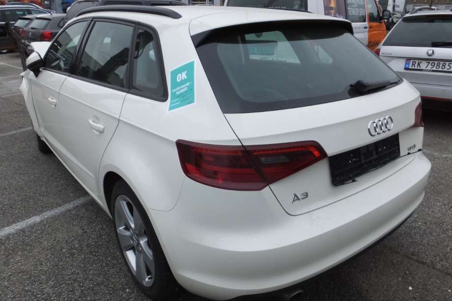 Audi A3 2012-2016 (Type III, Fase 1) , Motorkode: CYVB, Girkassekode: PRL
