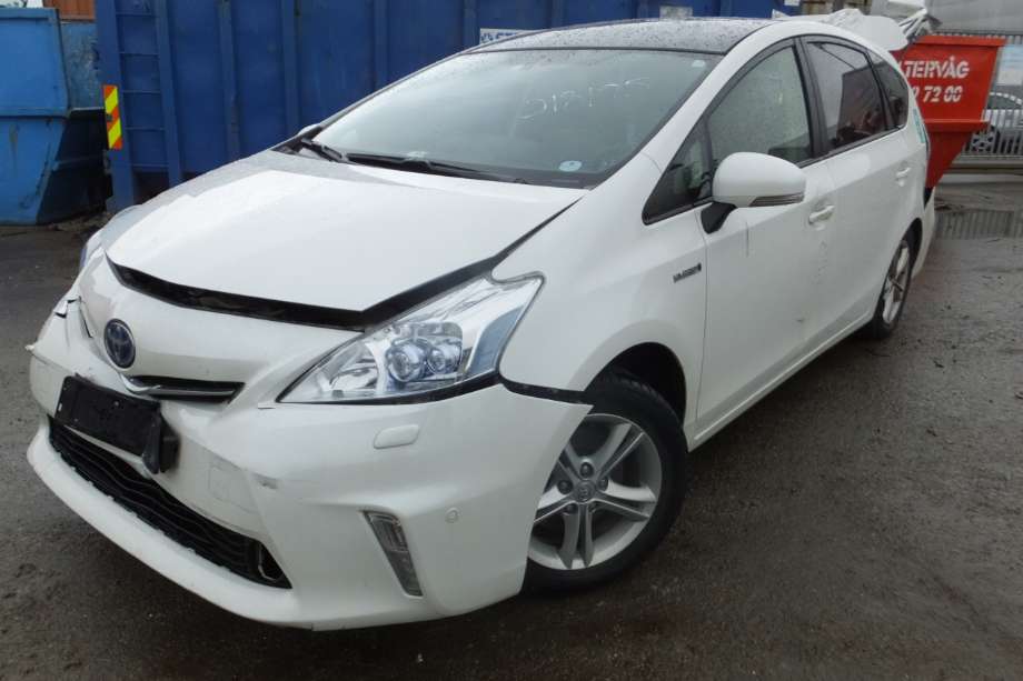 Toyota Prius +7 2012-2020 (Type III) (stasjonsvogn) (stasjonsvogn), Motorkode: 2ZR-FXE, Girkassekode: P410