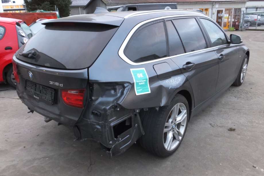 BMW 3-Serie 2012-2018 (F30/F31/F34) (F30/F31/F34), Motorkode: B47-D20A, Girkassekode: GA8HP50