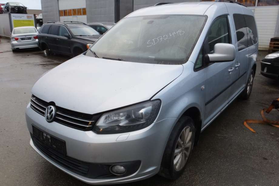 VW Caddy 2010-2015 (Type III, Fase 2) , Motorkode: CFHC, Girkassekode: PPY