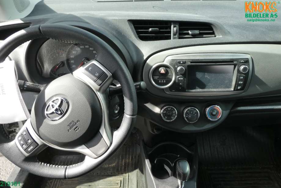 Toyota Yaris 2012-2014 (Type III, Fase 1) , Motorkode: 1NR-FE, Girkassekode: K411