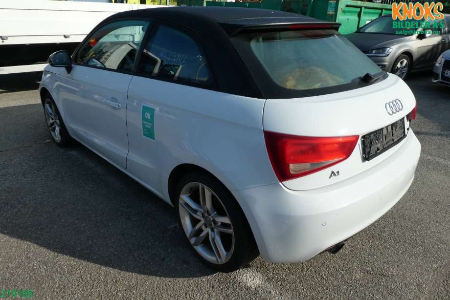 Audi A1 2010-2014 (Type I, Fase 1) , Motorkode: CBZA, Girkassekode: LGQ