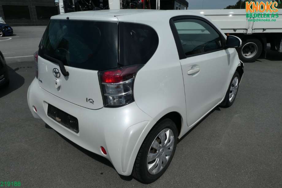 Toyota iQ 2009-2014 , Motorkode: 1NR-FE, Girkassekode: K41B