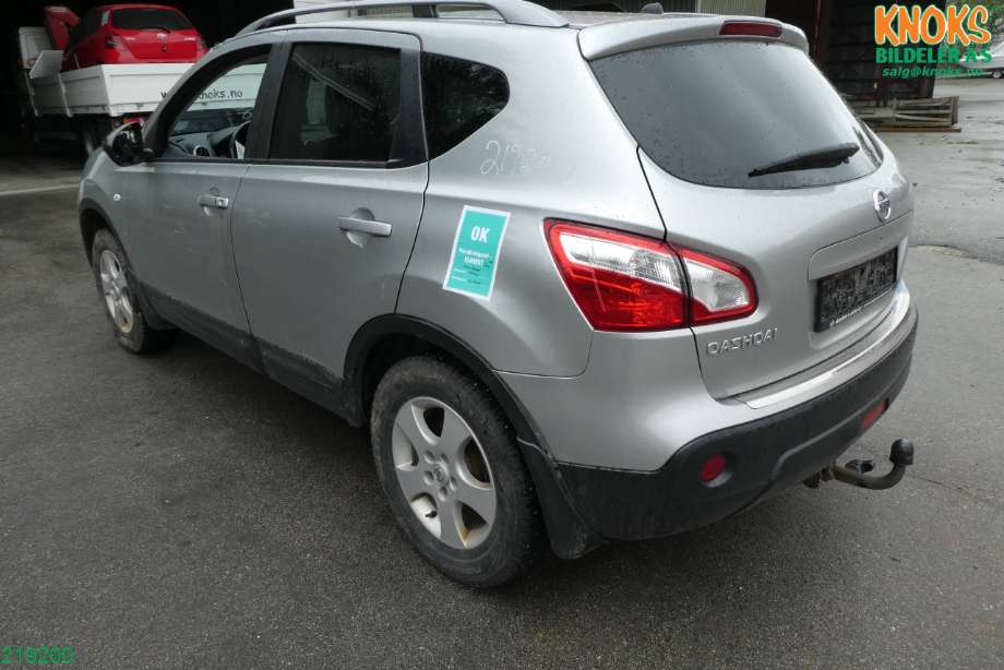 Nissan Qashqai 2010-2014 (Type I, Fase 2) , Motorkode: K9K, Girkassekode: 