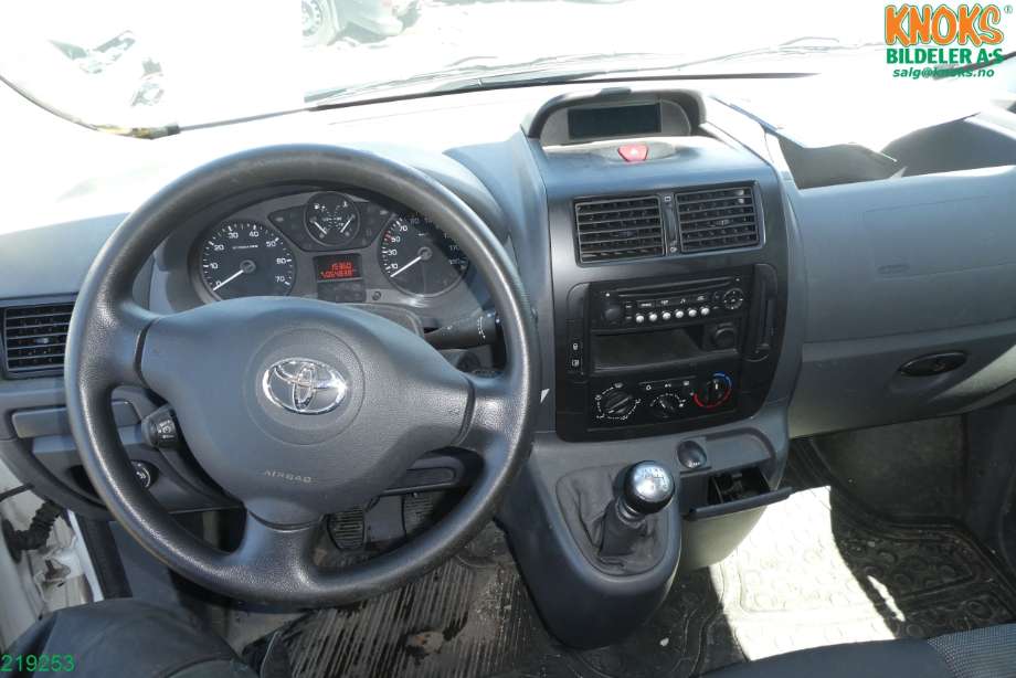 Toyota Proace 2013-2016 (Type I) , Motorkode: 4WZ-FTV, Girkassekode: 