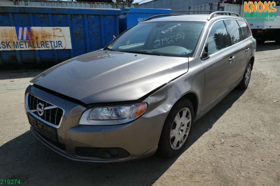 Volvo V70 2007-2013 (Type III, Fase 1) , Motorkode: D4164T, Girkassekode: MTX75