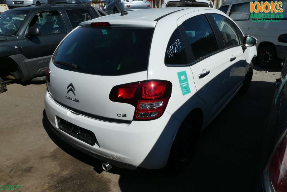 Citroën C3 2010-2016 (Type II) , Motorkode: 8HR, Girkassekode: 