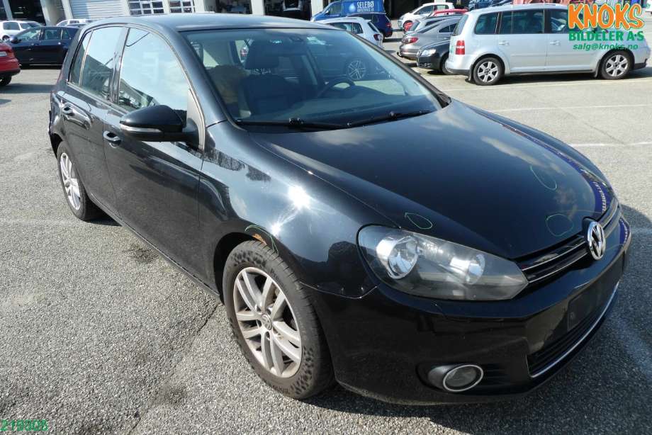 VW Golf VI 2008-2012 , Motorkode: CBAB;CFFB, Girkassekode: KRM