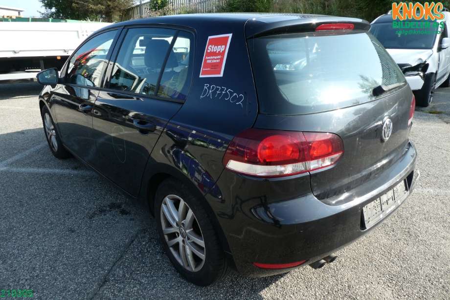 VW Golf VI 2008-2012 , Motorkode: CBAB;CFFB, Girkassekode: KRM