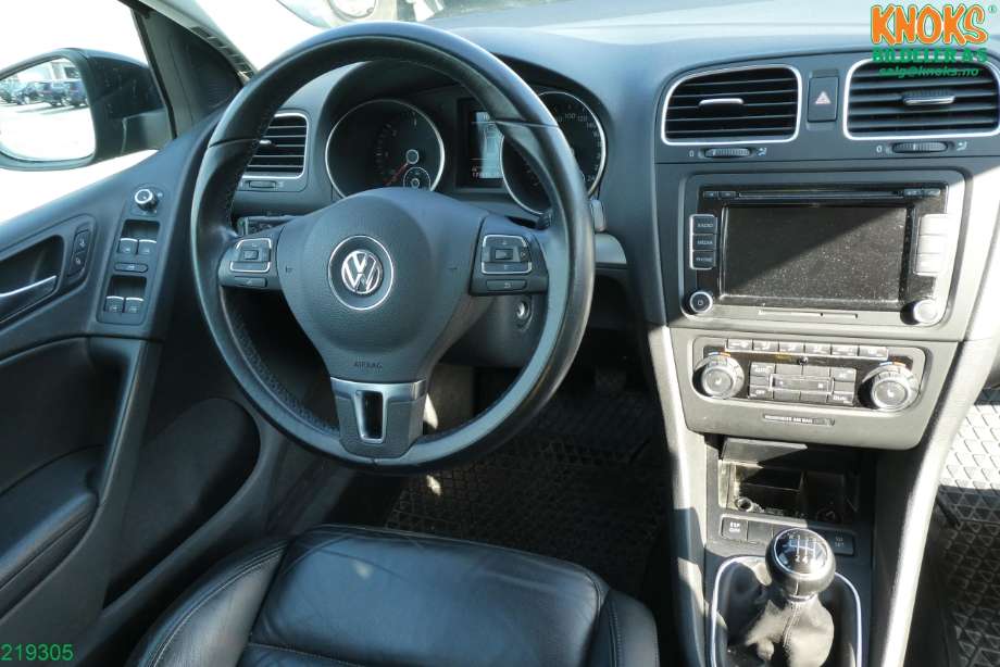 VW Golf VI 2008-2012 , Motorkode: CBAB;CFFB, Girkassekode: KRM