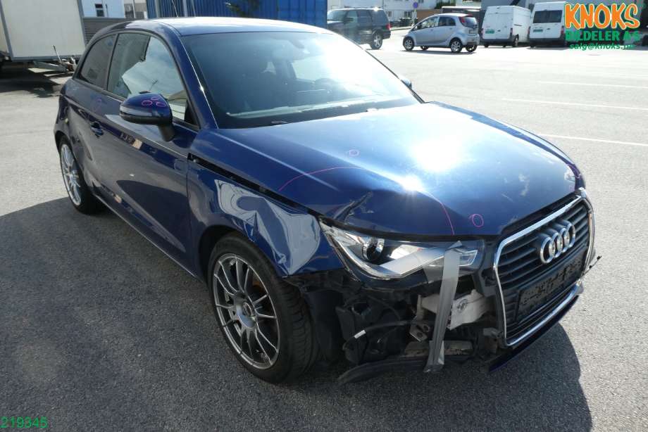 Audi A1 2010-2014 (Type I, Fase 1) , Motorkode: CAXA, Girkassekode: MLL