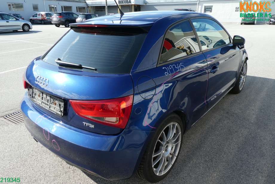 Audi A1 2010-2014 (Type I, Fase 1) , Motorkode: CAXA, Girkassekode: MLL