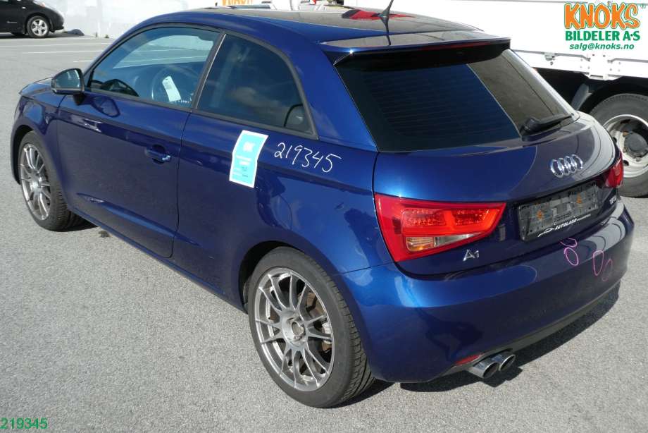 Audi A1 2010-2014 (Type I, Fase 1) , Motorkode: CAXA, Girkassekode: MLL
