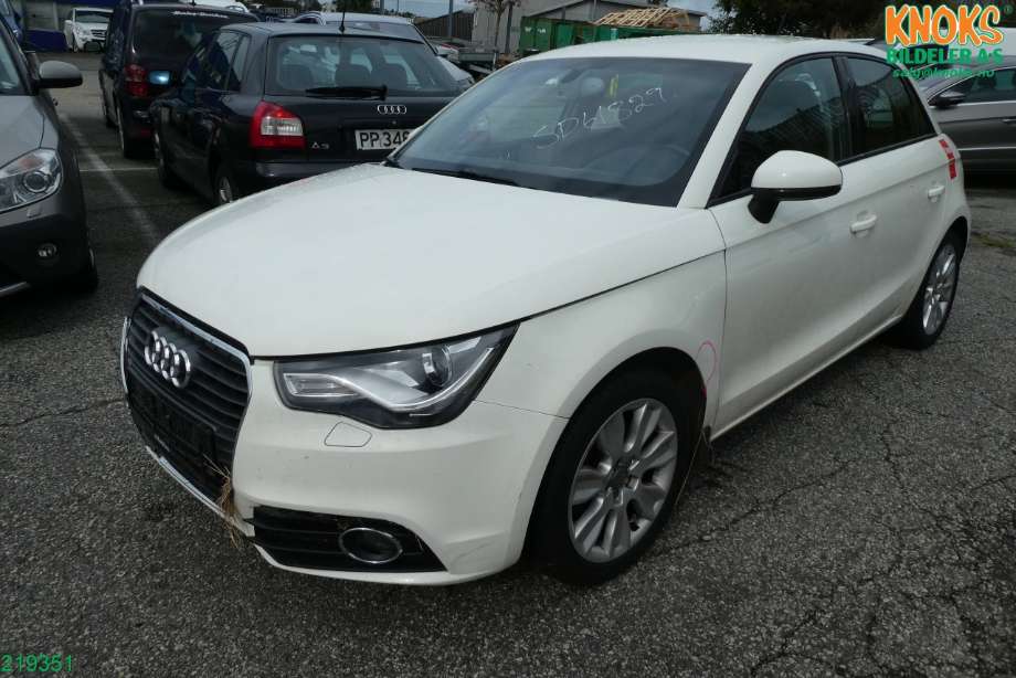 Audi A1 2010-2014 (Type I, Fase 1) , Motorkode: CAXA, Girkassekode: NQL