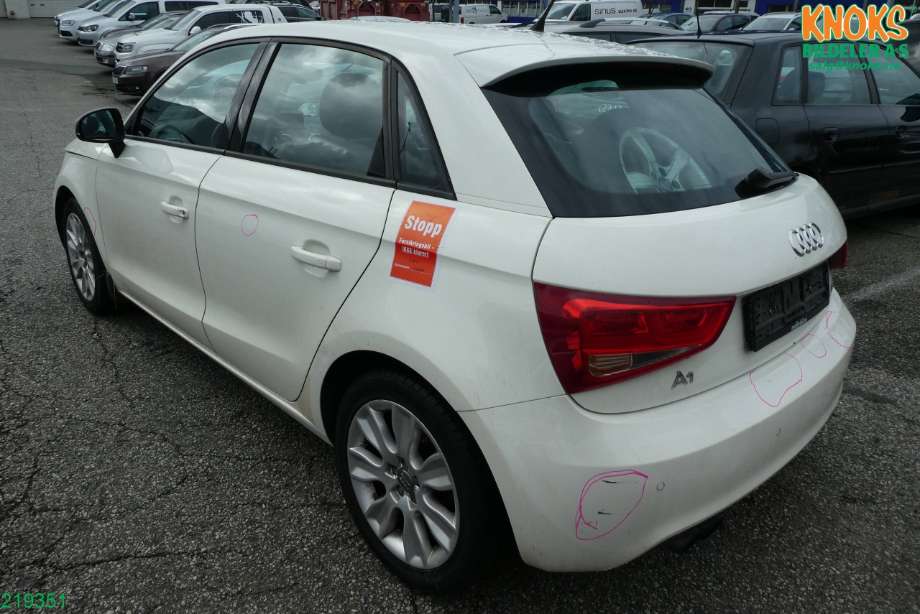 Audi A1 2010-2014 (Type I, Fase 1) , Motorkode: CAXA, Girkassekode: NQL