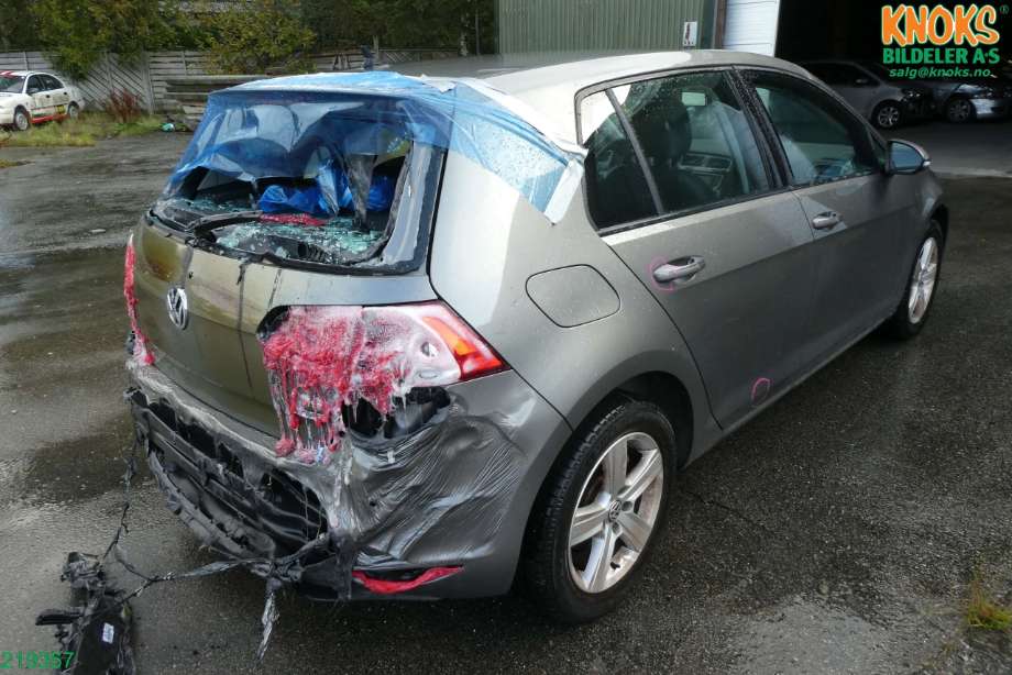 VW Golf VII 2012-2017 (Fase 1) , Motorkode: CYVB, Girkassekode: QHV
