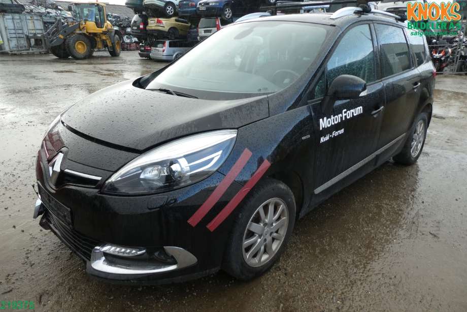 Renault Scenic 2009-2016 (Type III) , Motorkode: K9K-836, Girkassekode: DC4