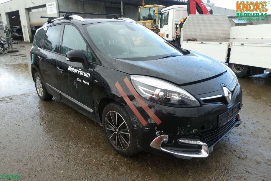 Renault Scenic 2009-2016 (Type III) , Motorkode: K9K-836, Girkassekode: DC4