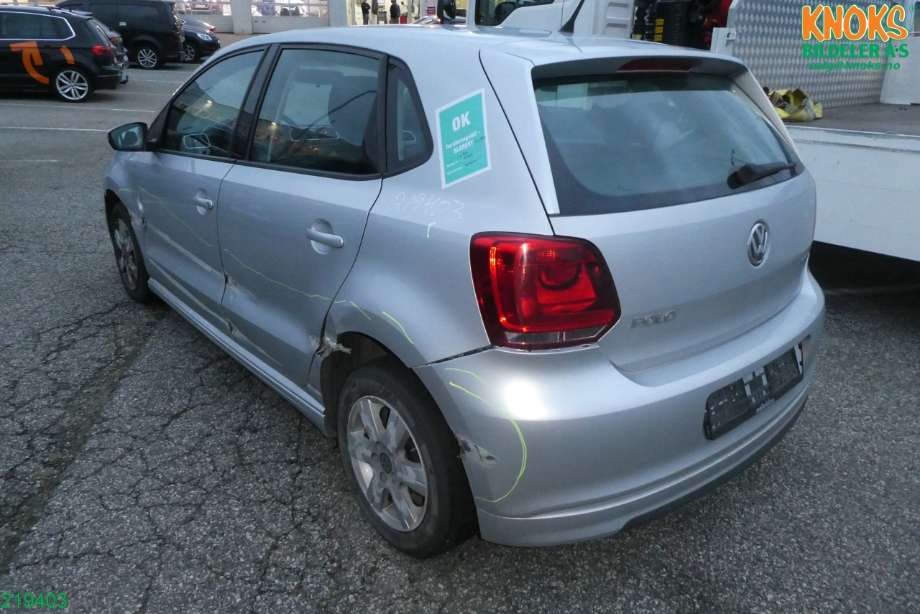 VW Polo 2009-2014 (Type V, Fase 1) , Motorkode: CFWA, Girkassekode: MNY