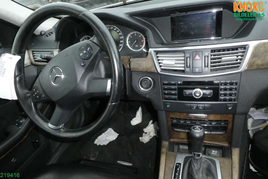 Mercedes E-Klasse 2009-2013 (Fase 1) (W212) (W212), Motorkode: OM651.925, Girkassekode: 722.694
