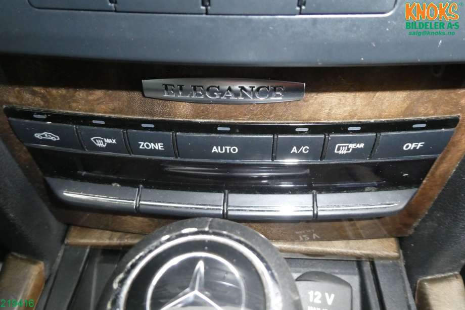 Mercedes E-Klasse 2009-2013 (Fase 1) (W212) (W212), Motorkode: OM651.925, Girkassekode: 722.694