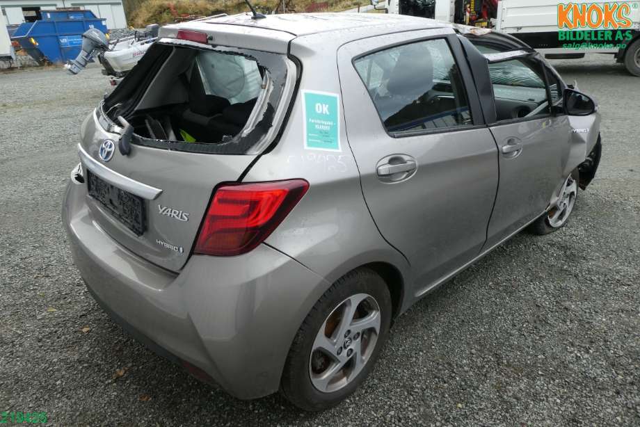 Toyota Yaris 2014-2020 (Type III, Fase 2) , Motorkode: 1NZ-FXE, Girkassekode: P510