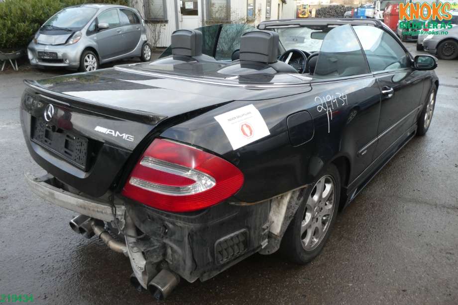 Mercedes CLK 2002-2009 (C209) (C209), Motorkode: M271.940, Girkassekode: 