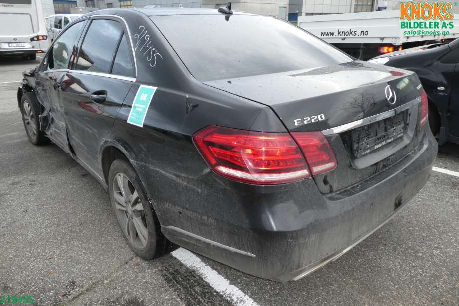 Mercedes E-Klasse 2013-2016 (Fase 2) (W212) (W212), Motorkode: OM651.924, Girkassekode: 725.014