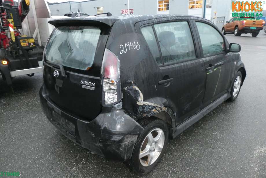 Daihatsu Sirion 2006-2009 (Type II) , Motorkode: K3-VE, Girkassekode: 