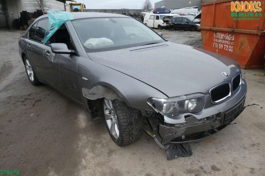 BMW 7-Serie 2000-2008 (E65/E66/E67/E88) (E65/E66/E67/E88), Motorkode: M57-TUD30, Girkassekode: GA6HP26Z