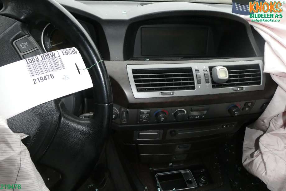 BMW 7-Serie 2000-2008 (E65/E66/E67/E88) (E65/E66/E67/E88), Motorkode: M57-TUD30, Girkassekode: GA6HP26Z