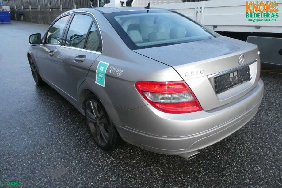 Mercedes C-Klasse 2007-2011 (Fase 1) (W204) (W204), Motorkode: OM646.811, Girkassekode: 640;722