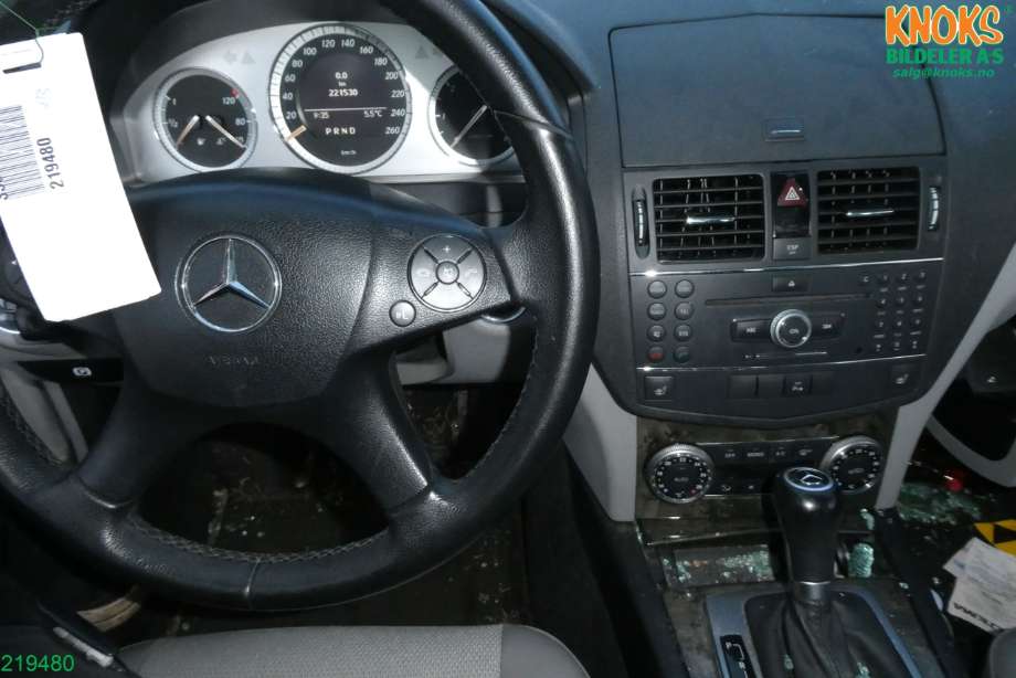 Mercedes C-Klasse 2007-2011 (Fase 1) (W204) (W204), Motorkode: OM646.811, Girkassekode: 640;722