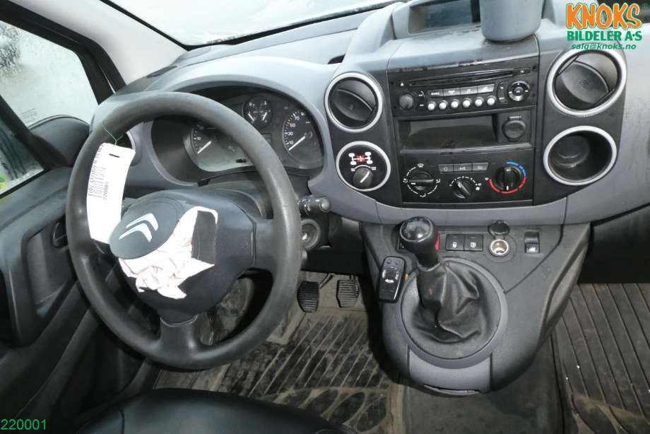 Citroën Berlingo 2015-2019 (Type II, Fase 2) , Motorkode: 9HF, Girkassekode: 