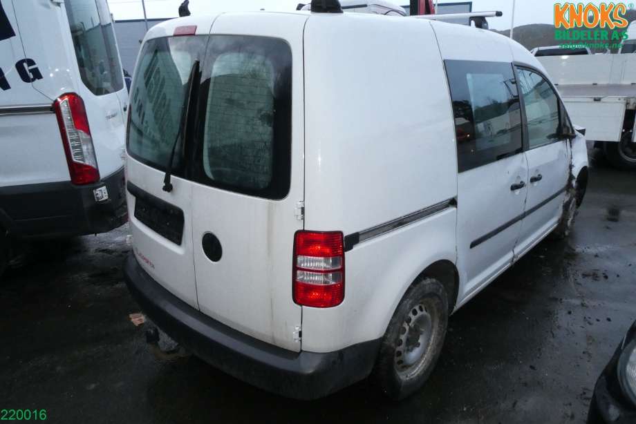 VW Caddy 2010-2015 (Type III, Fase 2) , Motorkode: CAYE, Girkassekode: LZY