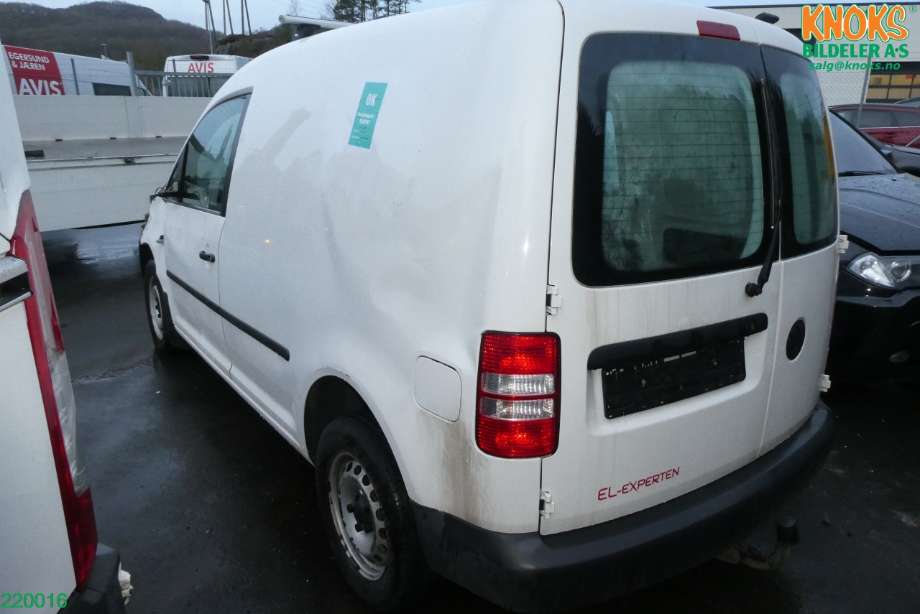 VW Caddy 2010-2015 (Type III, Fase 2) , Motorkode: CAYE, Girkassekode: LZY