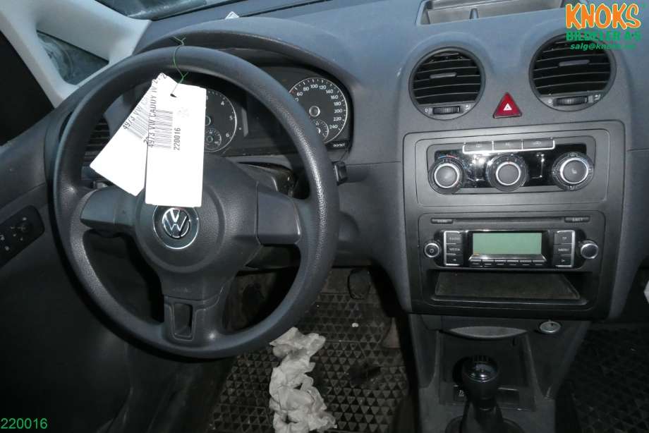 VW Caddy 2010-2015 (Type III, Fase 2) , Motorkode: CAYE, Girkassekode: LZY