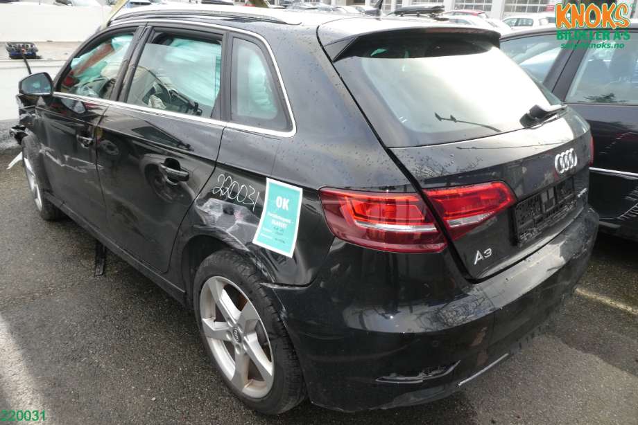 Audi A3 2016-2020 (Type III, Fase 2) , Motorkode: CUKB;CXUA, Girkassekode: SBZ