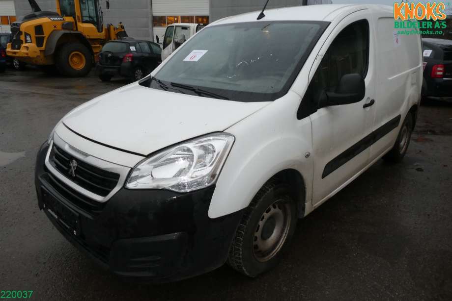 Peugeot Partner 2015-2019 (Type II, Fase 2) , Motorkode: BHW, Girkassekode: