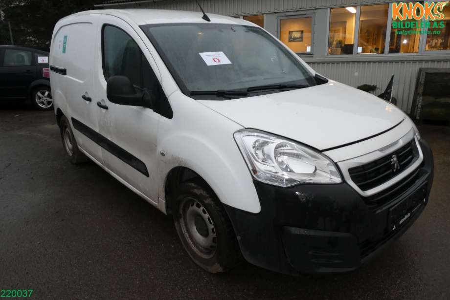 Peugeot Partner 2015-2019 (Type II, Fase 2) , Motorkode: BHW, Girkassekode: