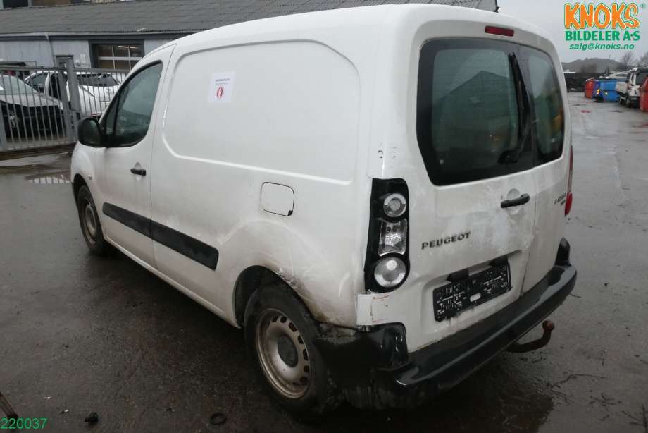 Peugeot Partner 2015-2019 (Type II, Fase 2) , Motorkode: BHW, Girkassekode: