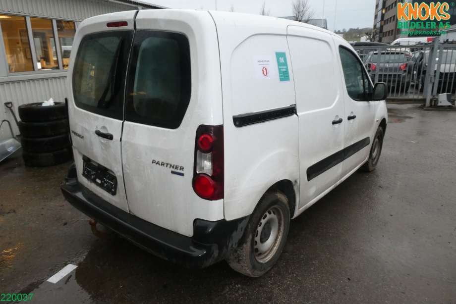 Peugeot Partner 2015-2019 (Type II, Fase 2) , Motorkode: BHW, Girkassekode: