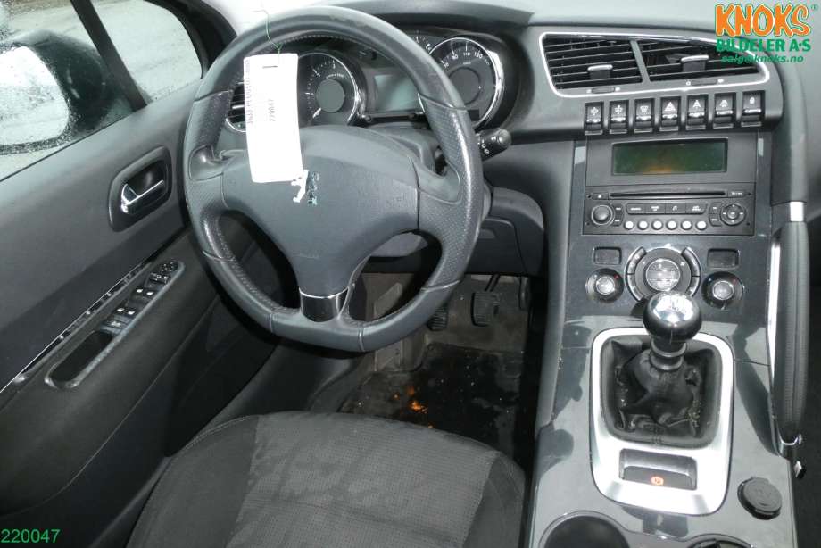 Peugeot 3008 2009-2016 (Type I) , Motorkode: 9HZ, Girkassekode: 