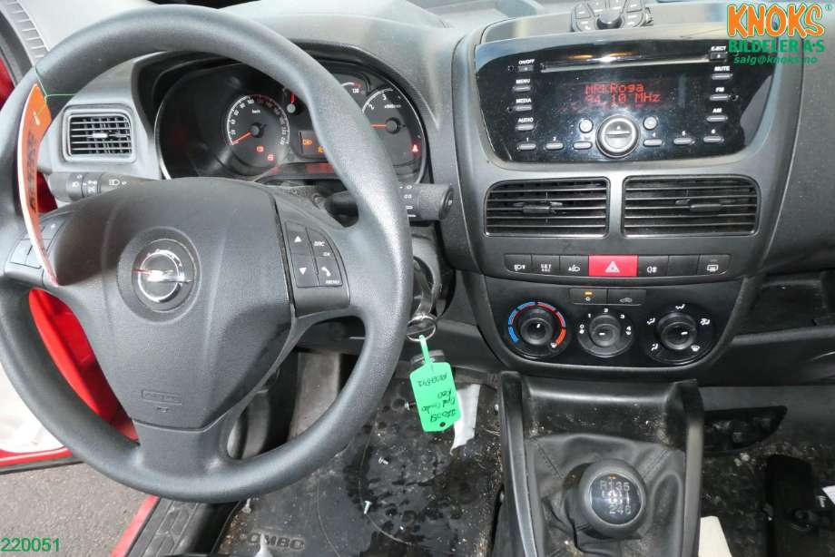 Opel Combo D 2012-2018 , Motorkode: A16FDH, Girkassekode: MMJ